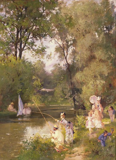 Sonntag im Park von Philippe Jacques Linder